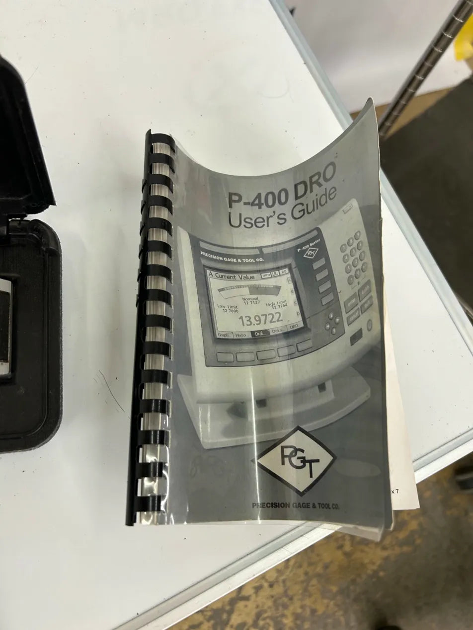 Complete Air Gaging Measurement System | PGT P-400 Series DRO Metrology Interface
