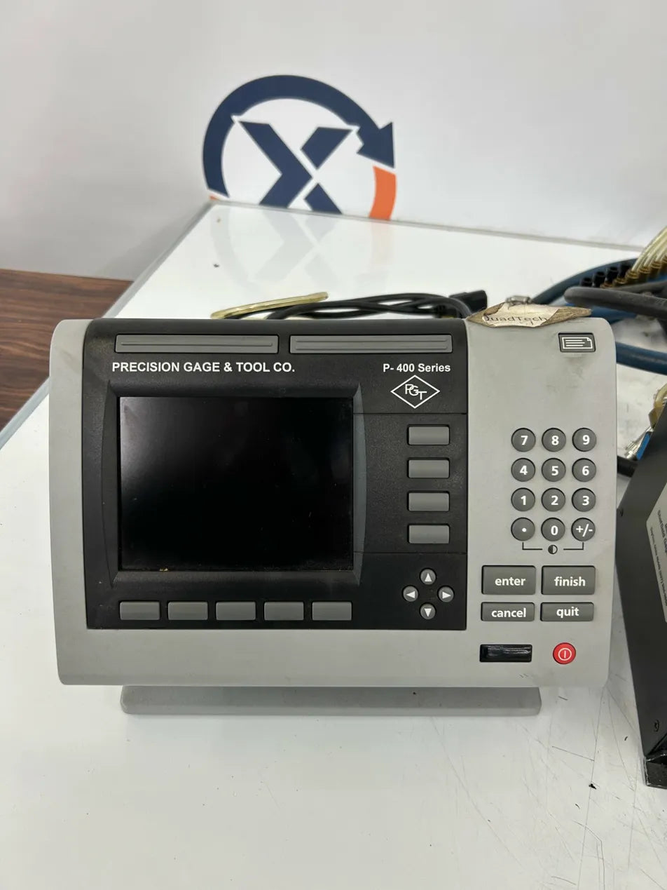Complete Air Gaging Measurement System | PGT P-400 Series DRO Metrology Interface