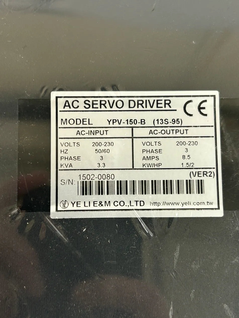 Ye Li E&M Co., Ltd AC Servo Drive YPV-150-B