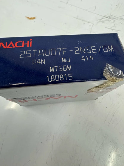 Nachi (Nachi-Fujikoshi Corp.) Ball Screw Support Bearing 25TAU07F-2NSE/GM 25 x 75 x 28 mm