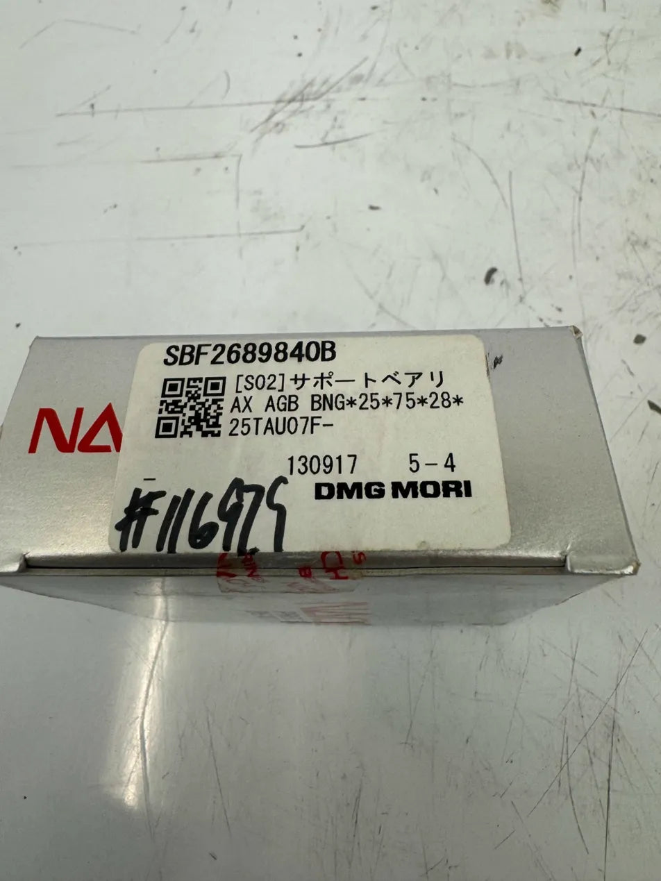 Nachi Ball Screw Support Bearing 25TAU07F-2NSE/GM 25 x 75 x 28 mm m00630