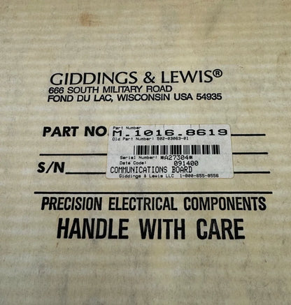 Giddings & Lewis Communications Board M-1016.8619