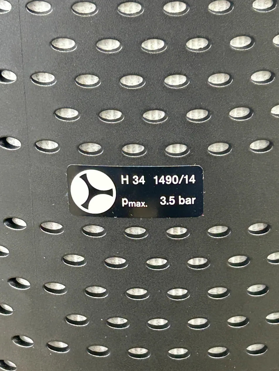 Mann+Hummel Wire EDM Filter H 34 1490/14 KIT 13 in. Dia x 12 in., 1 to 2 Micron