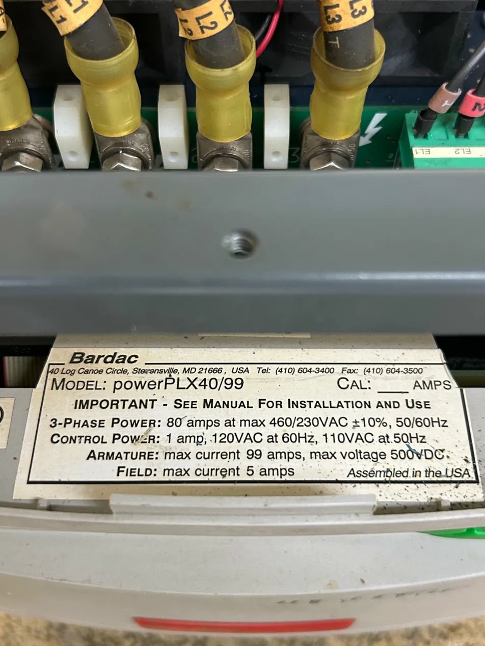 Bardac Drives DC Drive powerPLX40/99