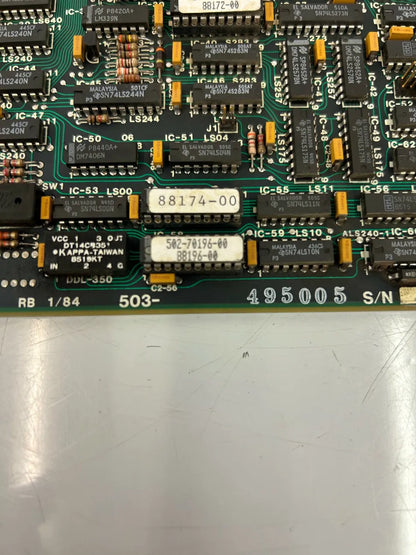 Dynapath Systems CMOS Dual Bus Memory Board 501-03883-00