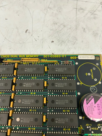 Dynapath Systems CMOS Dual Bus Memory Board 501-03883-01