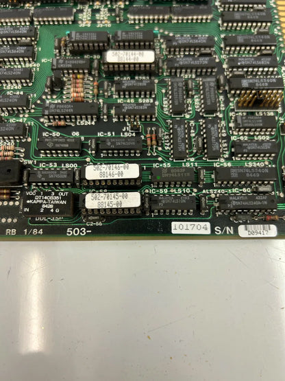 PTI CMOS Dual Bus Memory Board 501-03883-00