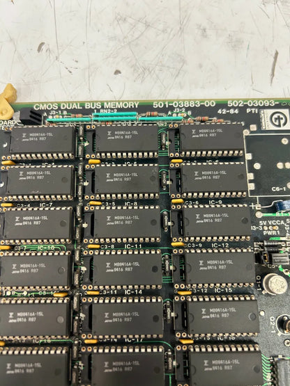 PTI CMOS Dual Bus Memory Board 501-03883-00
