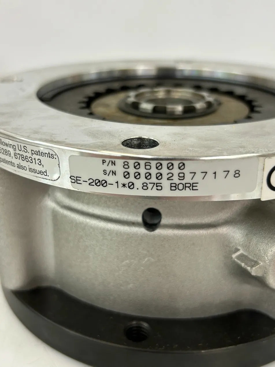 Nexen Group, Inc. Spring Engaged Brake 806000 0.875 in. Bore, 6.62 in. OD x 3.44 in. Body Length, 143TC/145TC NEMA Frame