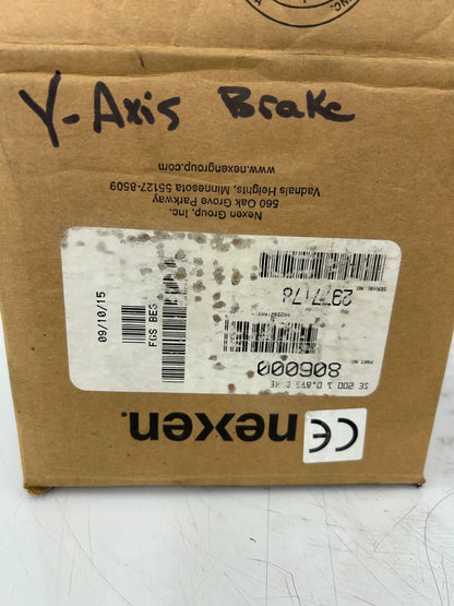 Nexen Group, Inc. Spring Engaged Brake 806000 0.875 in. Bore, 6.62 in. OD x 3.44 in. Body Length, 143TC/145TC NEMA Frame