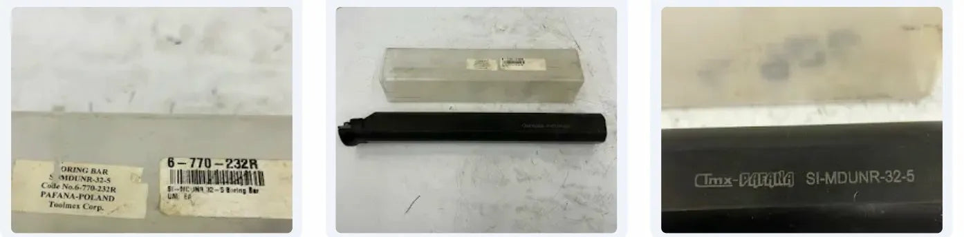 Pafana Indexable Boring Bar SI-MDUNR-32-5 | 2 in. Shank Diameter, DNMG 543 Insert Seat
