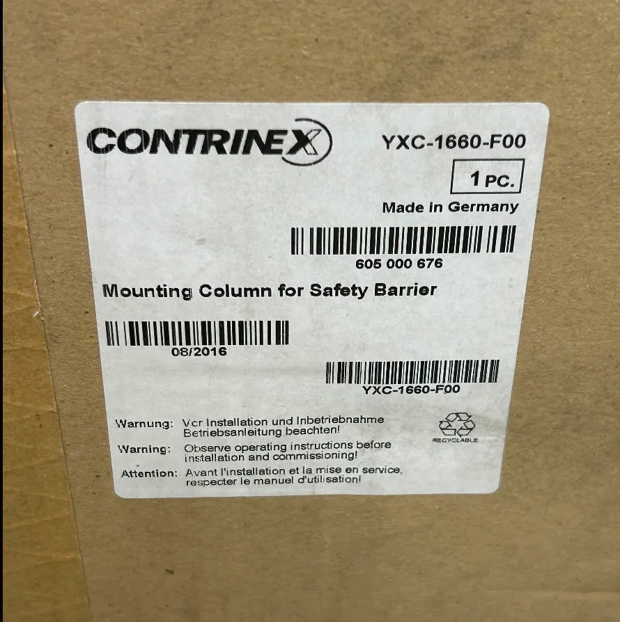Contrinex Mounting Column for Safety Light Curtain YXC-1660-F00