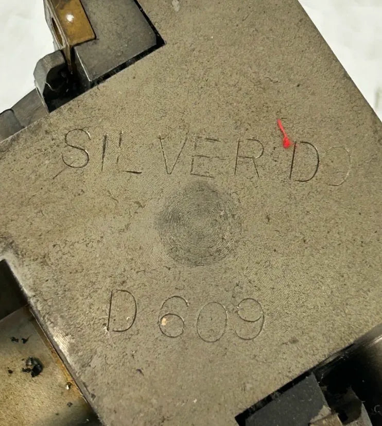 Silver-D Indexable Face Mill Cutter Body D-609 | 3" Cutting Diameter | Orientation: Axial