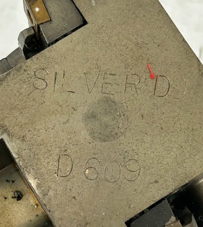 Silver-D Indexable Face Mill Cutter Body D-609 | 3" Cutting Diameter | Orientation: Axial