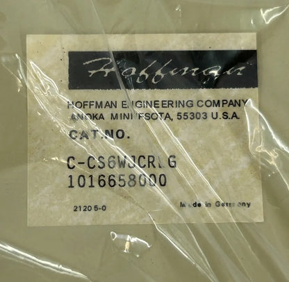 Hoffman Cable Wall Joint CCS6WJCRLG