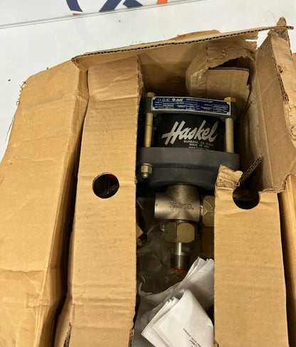 Haskel Air Driven Fluid Pump AW-B35 1/2 in. NPT 150 PSI Inlet / 5700 PSI Outlet