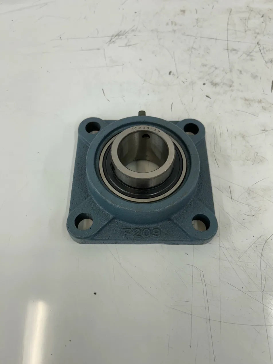 Generic UCF209-27 4-Bolt Flange Bearing Unit UCF209-27 1-11/16 in. Bore, UCF209-27, 4-Bolt Square Flange