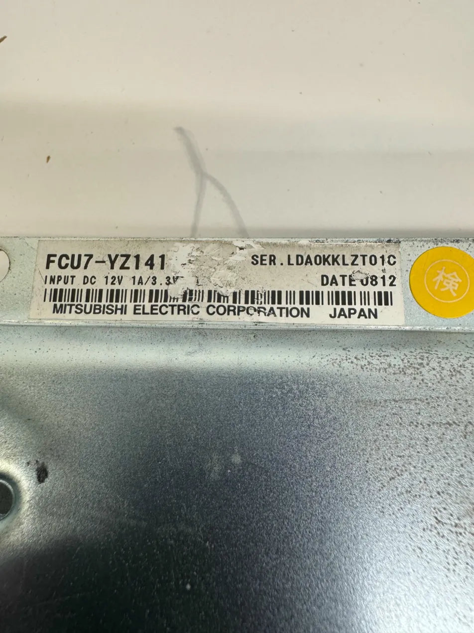 Mitsubishi Electric Corporation LCD Display Unit FCU7-YZ141 DC 12V, 1A / 3.3V