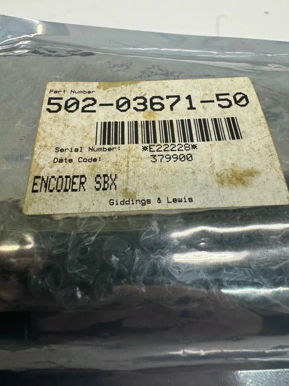 Giddings & Lewis Encoder SBX Board 502-03671-50