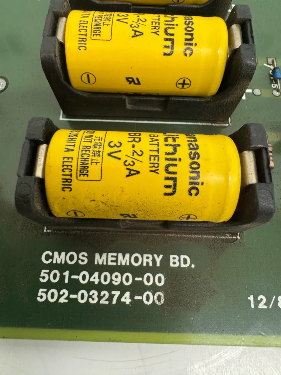 Giddings & Lewis CMOS Memory Board 501-04090-00 / 502-03274-00