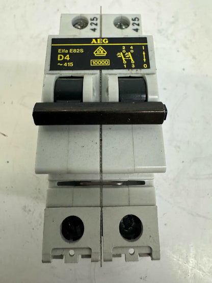 AEG Miniature Circuit Breaker ELFA-E82S-D4 415V AC