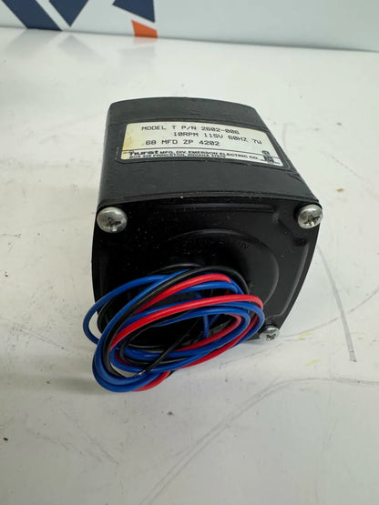 Hurst Synchronous AC Gearmotor 2602-006 - Variable 10 RPM m00731