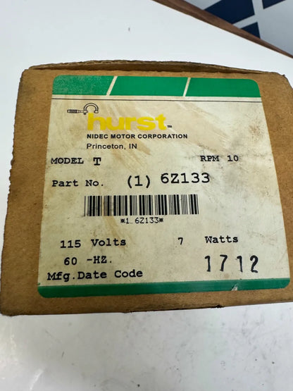 Hurst Synchronous AC Gearmotor 2602-006 - Variable 10 RPM m00733