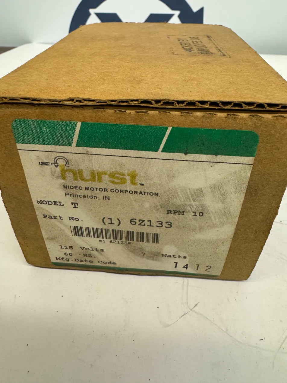 Hurst Synchronous AC Gearmotor 2602-006 - Variable 10 RPM m00742
