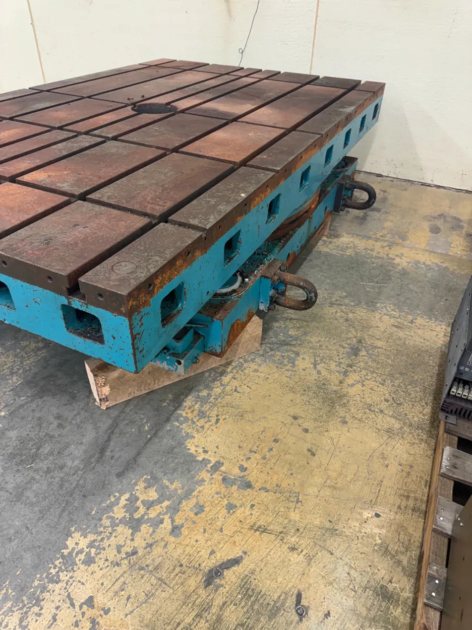 Rotary Index Table 019-45623-00 | 60 in. x 96 in. T-Slotted Work Surface