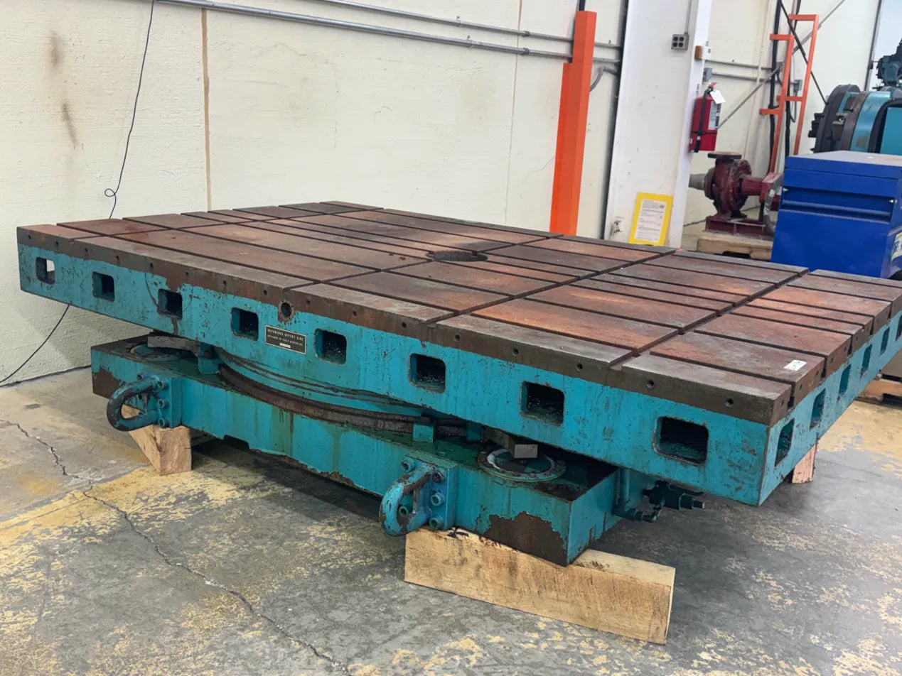 Rotary Index Table 019-45623-00 | 60 in. x 96 in. T-Slotted Work Surface