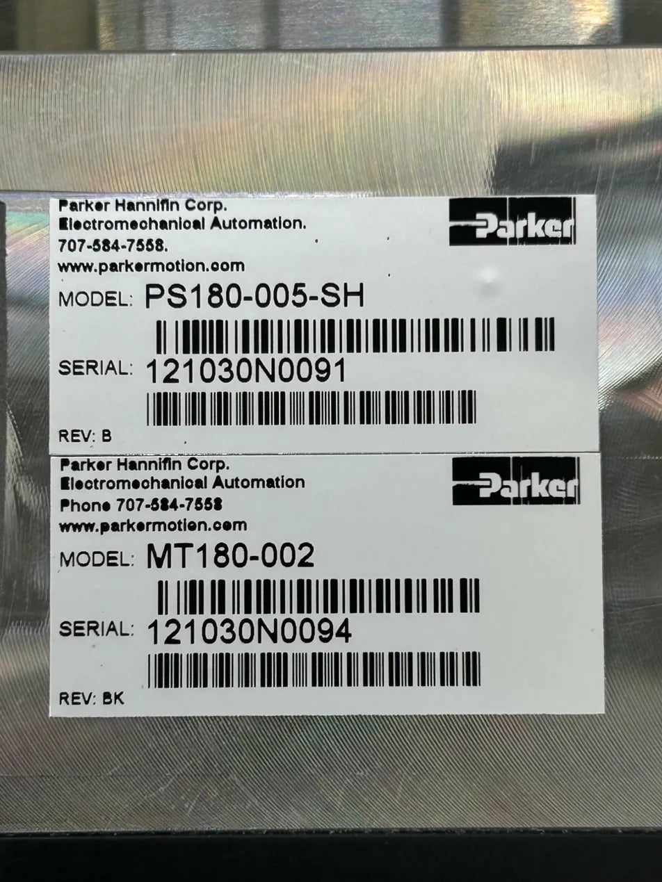 Parker Hannifin Planetary Gearhead PS180-005-SH with MT180-002 motor adapter - Variable 0 RPM