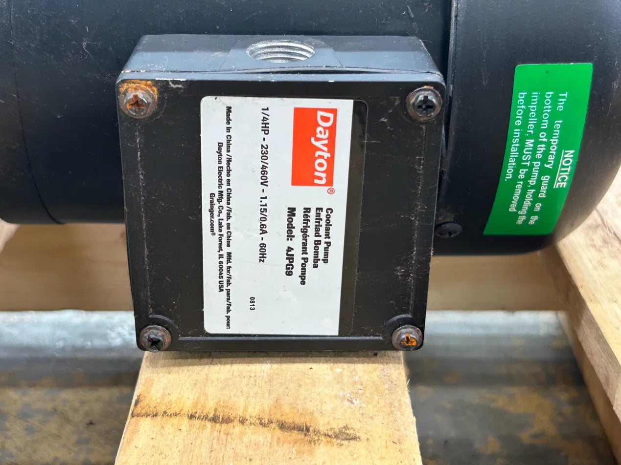Dayton Coolant Pump 4JPG9 1-1/4 in. Inlet and Outlet 18 ft shut-off head