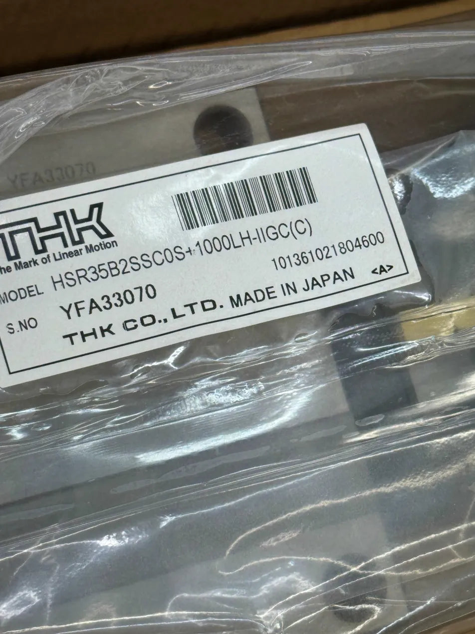 THK Linear Guide Rail Assembly HSR35B2SSC0S+1000LH-IIGC(C) 35 mm Rail Width, 1000 mm Rail Length, 2-Block Assembly