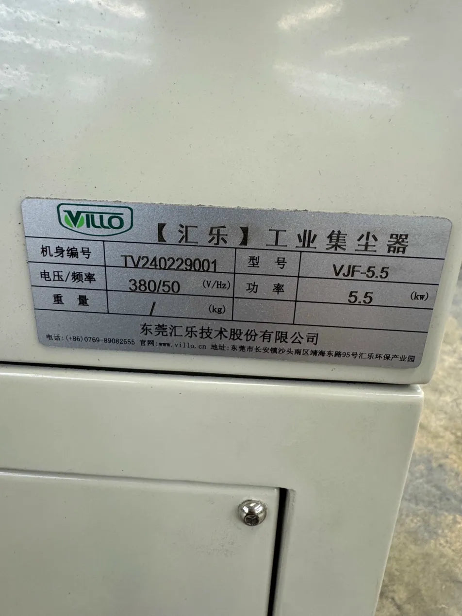 Villo Industrial Dust Collector VJF-5.5 380V / 50Hz