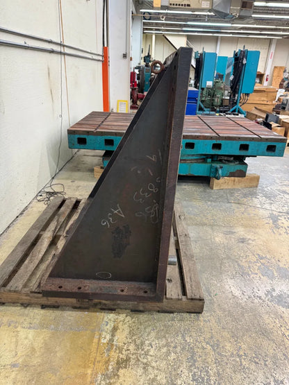 Angle Plate | 48 in. H x 48 in. W Face, 27 in. Base Depth | Orientation: Axial