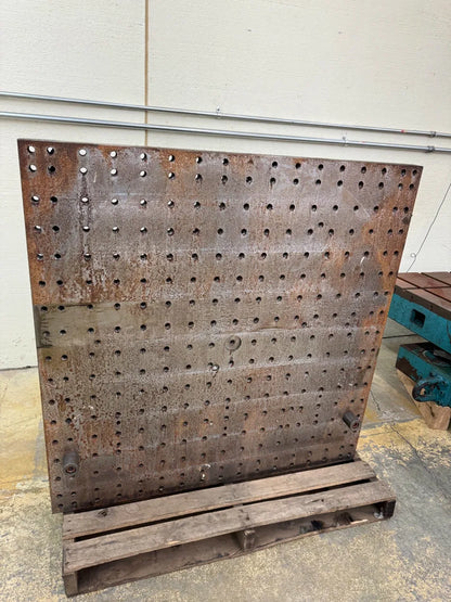 Angle Plate | 48 in. H x 48 in. W Face, 27 in. Base Depth | Orientation: Axial