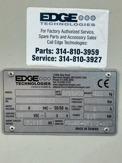 Edge Technologies Servo Unloader Rebel 80