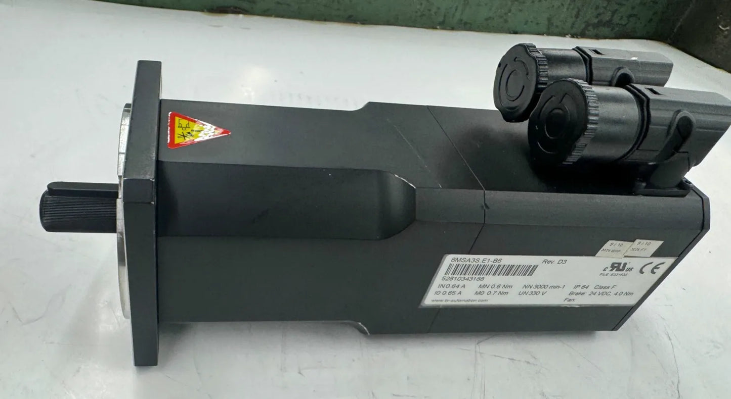 B&R Automation Servo Motor 8MSA4L.E1-68 - Variable 4500 RPM
