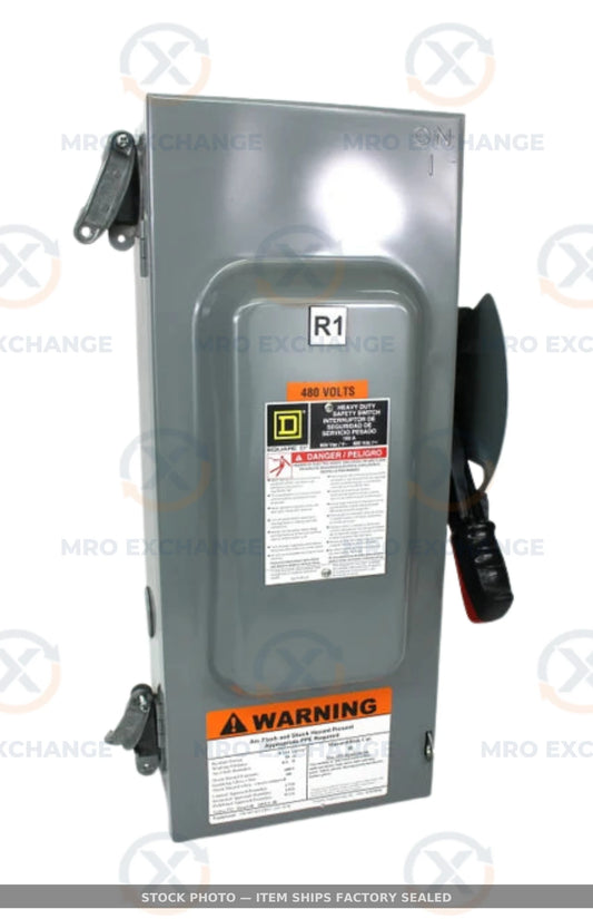 Square D VH363N Heavy Duty Safety Switch 600V Factory Sealed