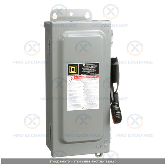 Square D VH361AWKGL Heavy Duty Safety Switch 600V Factory Sealed