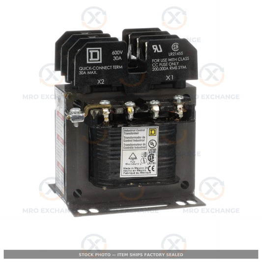 Square D 9070TF100D1 Industrial Control Transformer Factory Sealed