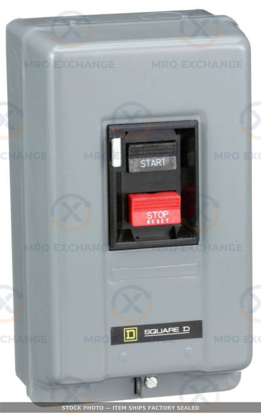 Square D 2510MBG2 AC Manual Motor Starter 600V AC Factory Sealed