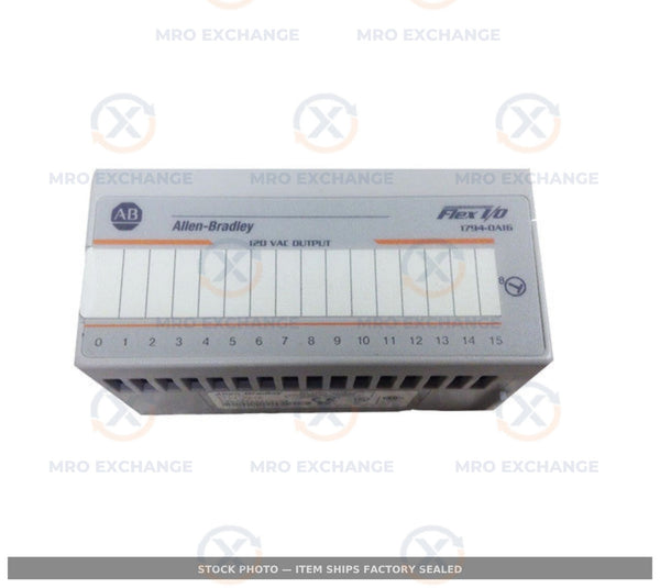 Allen-Bradley 1794-OA16 Flex I/O Digital Output Module 120V AC 16-Point Series A