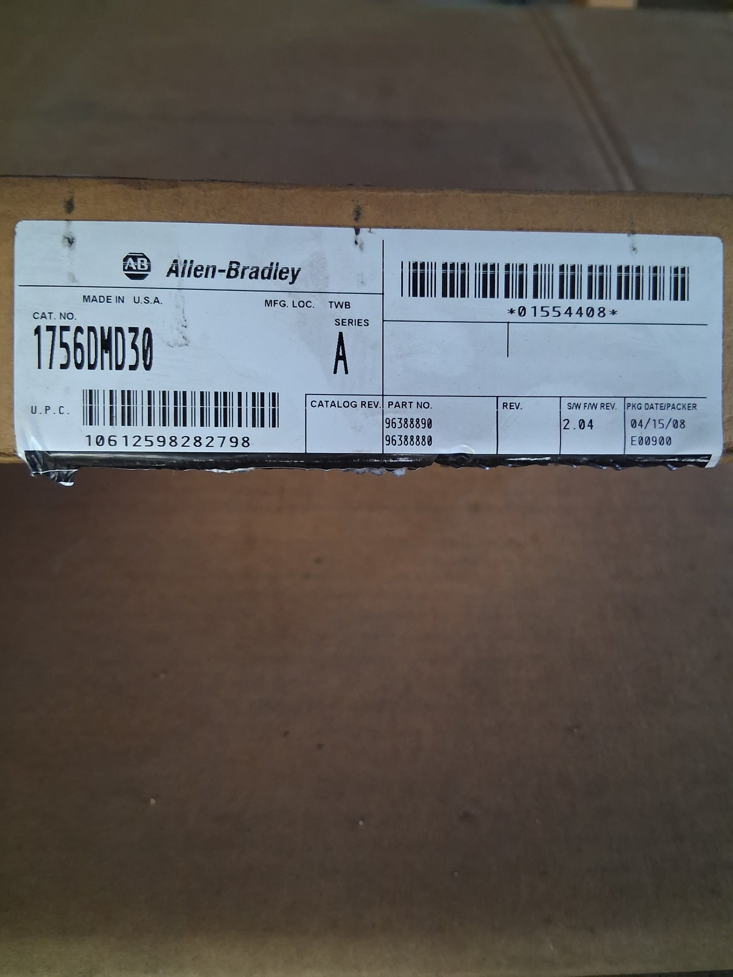 Allen-Bradley Drive Module 1756-DMD30 24V DC