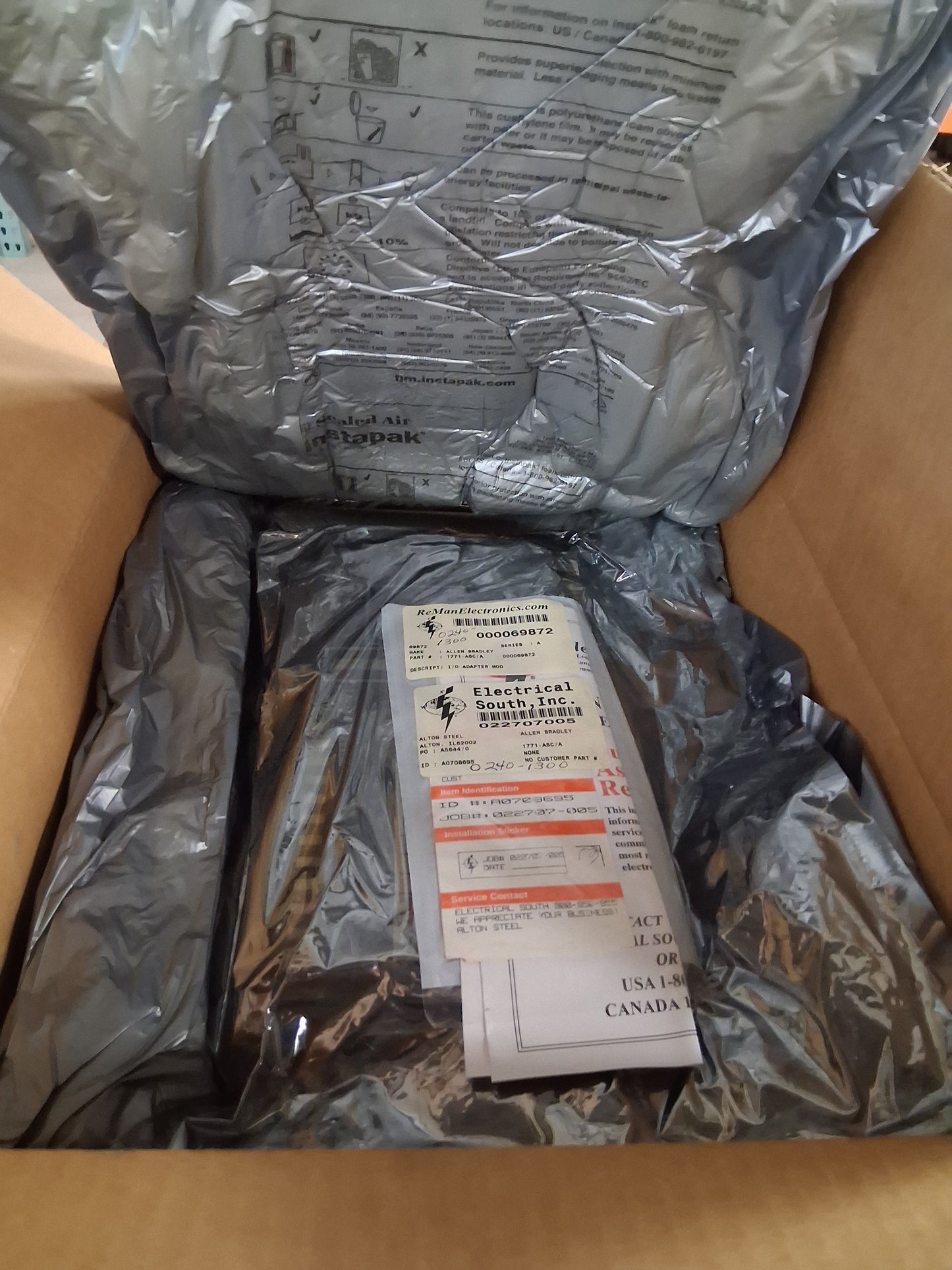 Allen-Bradley Remote I/O Adapter Module 1771-ASC/A 5 VDC