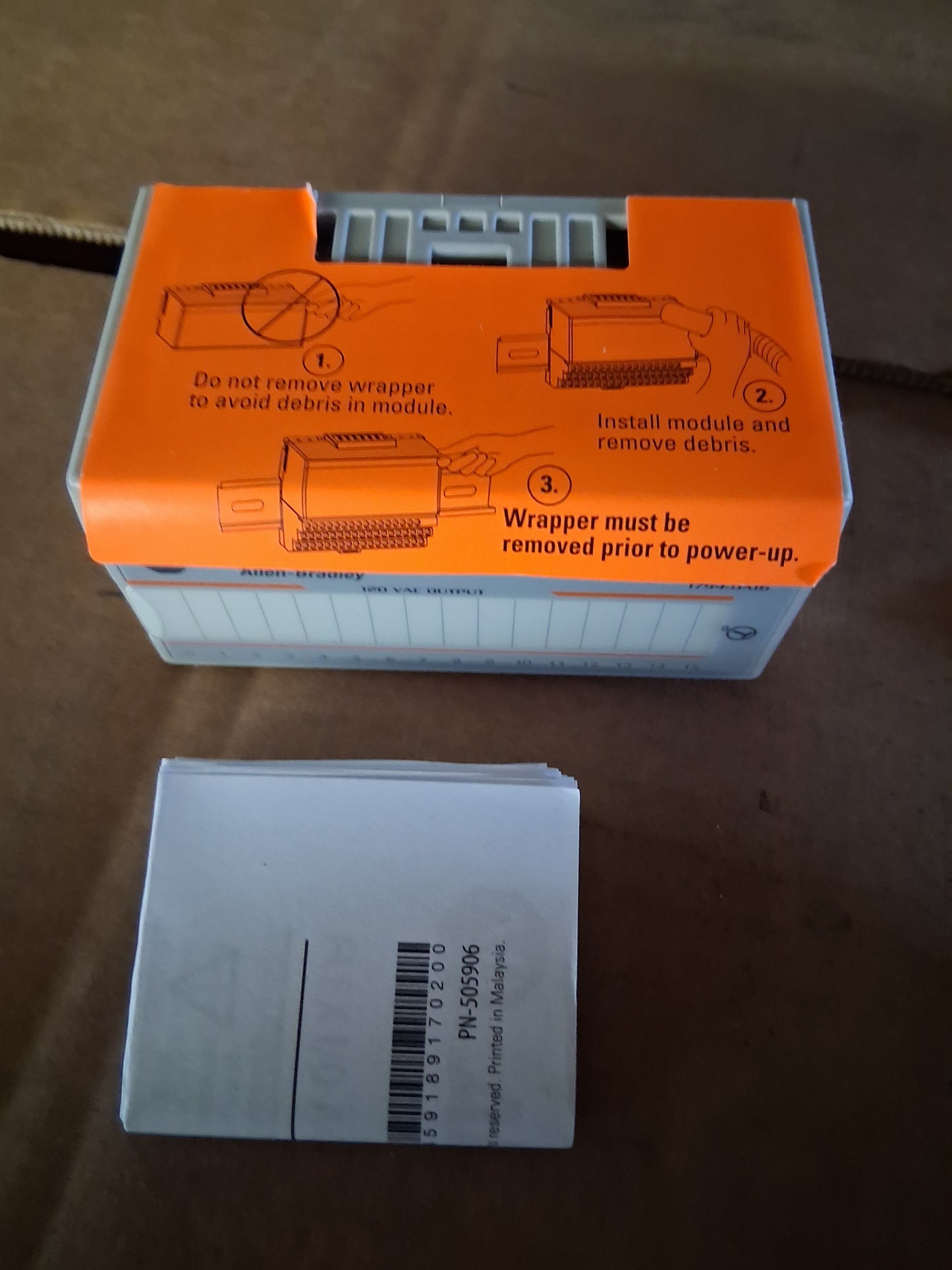 Allen-Bradley FLEX I/O 16 Point Digital Output Module 1794-OA16 Series A 120V AC