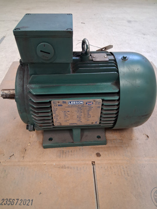 Leeson IEC Metric Motor C112T17FZ21A - 5 HP 1800 RPM