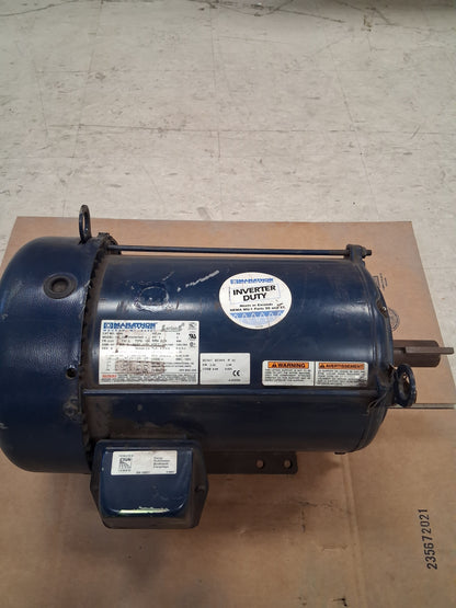 Marathon Electric Inverter Duty AC Motor JVF 213TTFW4076DF L (CAT NO. E980) - 3 HP 1200 RPM