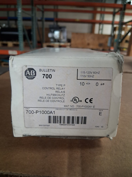 Allen-Bradley Control Relay 700-P1000A1 120V AC Coil
