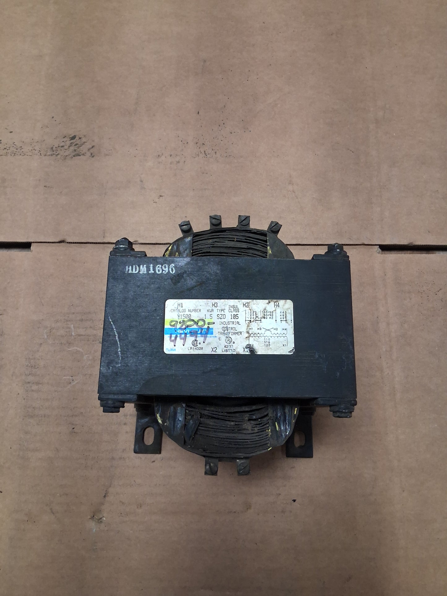 Hevi-Duty Industrial Control Transformer Y1500
